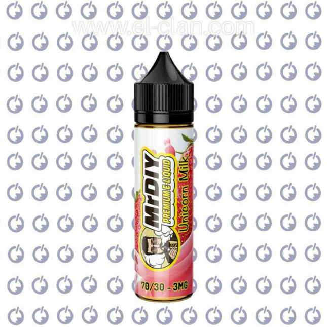 ⁨⁨⁨Mr DIY Unicorn Milk فراولة لبن ⁩⁩⁩⁩ - Mr DIY E-Juice -  الكلان فيب el-clan.