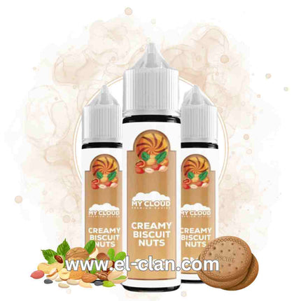 My Cloud Creamy Biscuit Nuts بسكويت مكسرات - My Cloud E-Juice -  الكلان فيب el-clan.