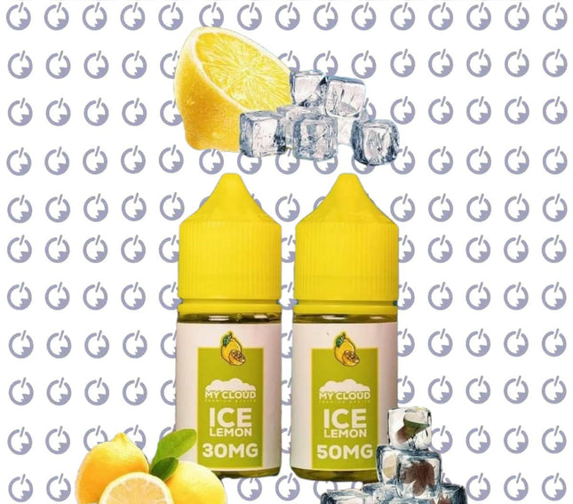 My Cloud SaltNic Ice Lemon 🍋 ليمون - My Cloud E-Juice -  الكلان فيب el-clan.