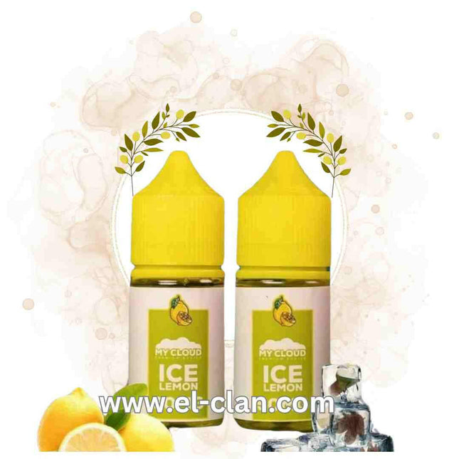 My Cloud SaltNic Ice Lemon 🍋 ليمون - My Cloud E-Juice -  الكلان فيب el-clan.