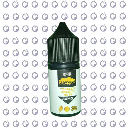 My Cloud SaltNic Tobacco Biscuit Nuts توباكو بسكويت مكسرات - My Cloud E-Juice -  الكلان فيب el-clan.