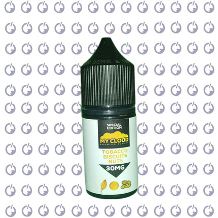 My Cloud SaltNic Tobacco Biscuit Nuts توباكو بسكويت مكسرات - My Cloud E-Juice -  الكلان فيب el-clan.