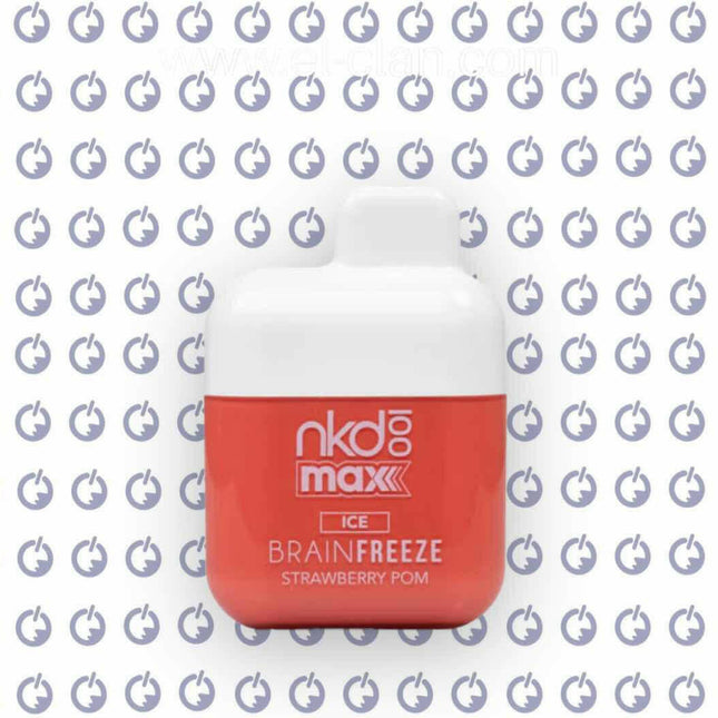 Naked Brain Freeze Ice disposable فراوله كيوي رمان - naked disposable -  الكلان فيب el-clan.