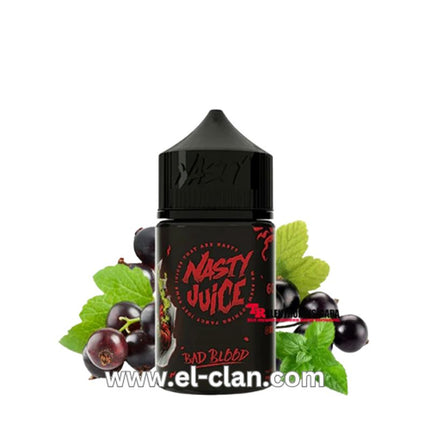 Nasty Juice Blackcurrant Bad Blood توت عنب احمر - الكلان فيب.