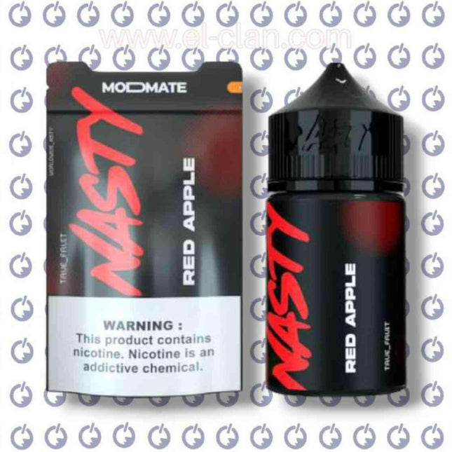 Nasty Juice Red Apple تفاح - NASTY JUICE -  الكلان فيب el-clan.