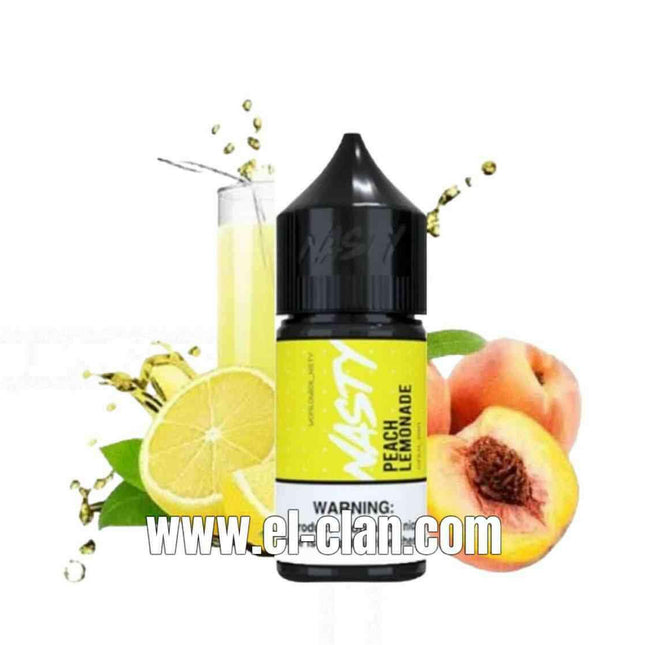 Nasty SaltNic Peach Lemonade خوخ ليمون - الكلان فيب.