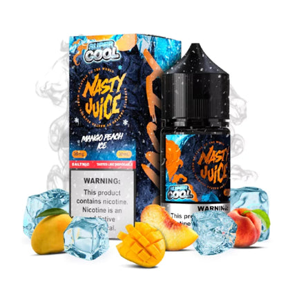 Nasty SaltNic Super Cool Mango Peach مانجو خوخ ساقع