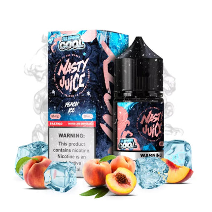 Nasty SaltNic Super Cool Peach خوخ ساقع