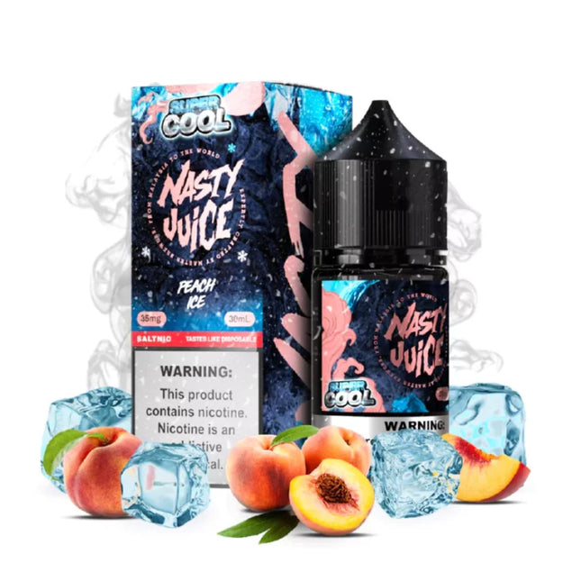 Nasty SaltNic Super Cool Peach خوخ ساقع