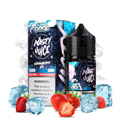 Nasty SaltNic Super Cool Strawberry فراوله ساقع