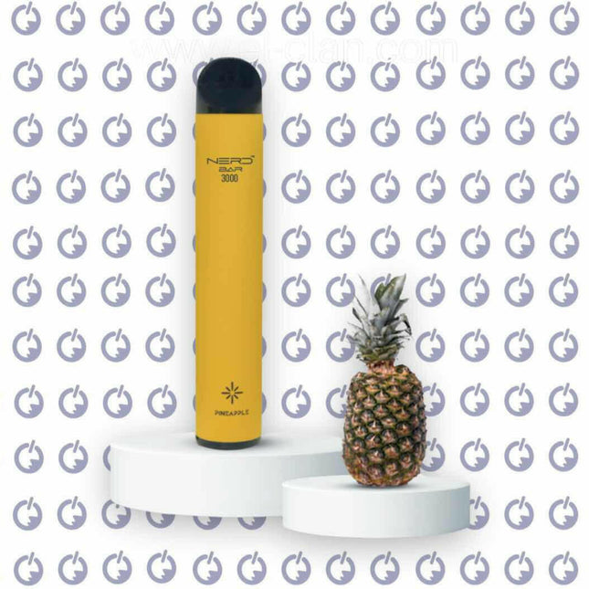 Nerd Bar Pineapple disposable اناناس - Puff EGY -  الكلان فيب el-clan.