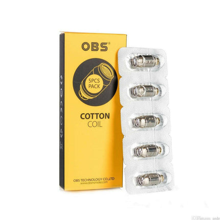 OBS Cube Mini Coil  كويلات كيوب ميني كيت - aspire -  الكلان فيب el-clan.