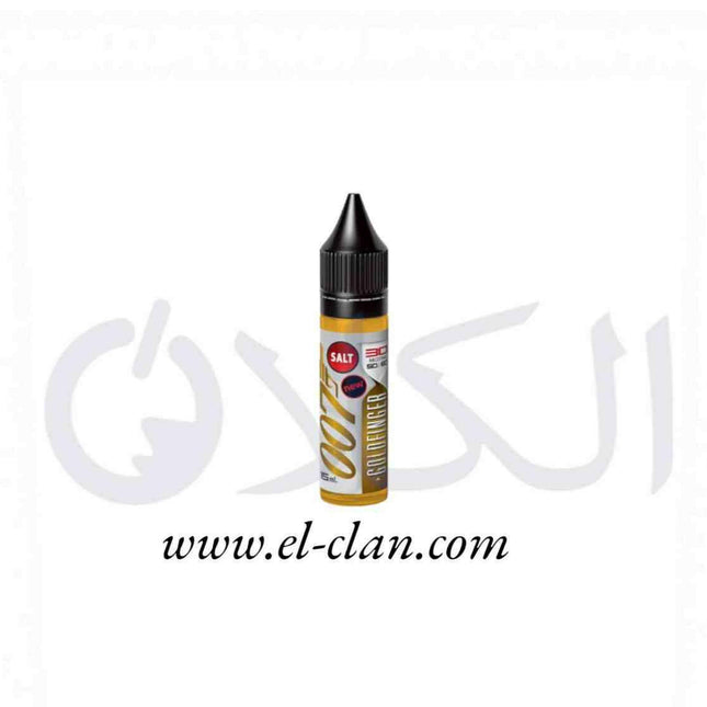 OO7 Golden Finger SaltNic توباكو بسكويت مكسرات - OO7 E-Juice -  الكلان فيب el-clan.