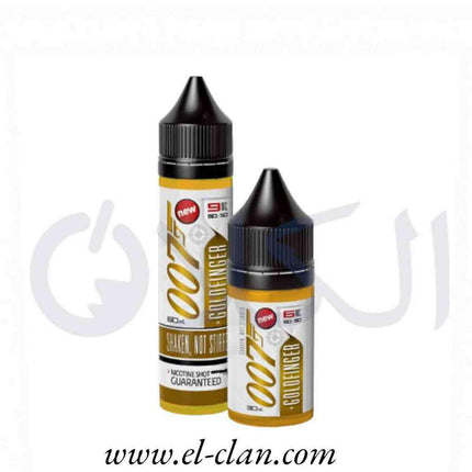 OO7 Golden Finger توباكو ويفر مكسرات - OO7 E-Juice -  الكلان فيب el-clan.