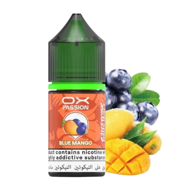OX Passion SaltNic Blue Mango توت مانجو