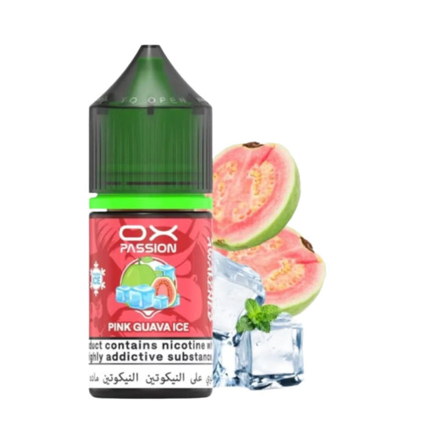 OX Passion SaltNic Pink Guava Ice جوافه ايس