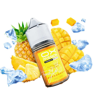 OX Passion SaltNic Super Cool Pineapple Mango اناناس مانجو ساقع