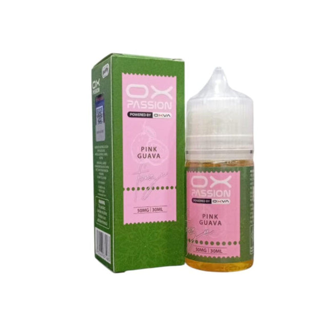 OX Passion SaltNic Super Cool Pink Guava جوافه ساقع