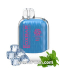 Oxbar G8k Cool Mint disposable vape with mint flavor, 8000 puffs, salt nicotine, featuring a sleek design and compact size.