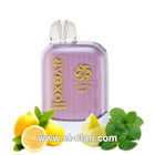 Oxbar G8k Lemon Mint disposable vape with 8000 puffs, featuring lemon and mint flavor, salt nicotine, and sleek design.
