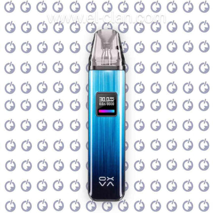 OXVA Xlim Pro Pod in brown leather, a compact vape hardware pod designed for easy use and portability.