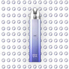 OXVA Xlim SE Pod in purple and silver, showcasing sleek design and pod hardware for vaping enthusiasts.