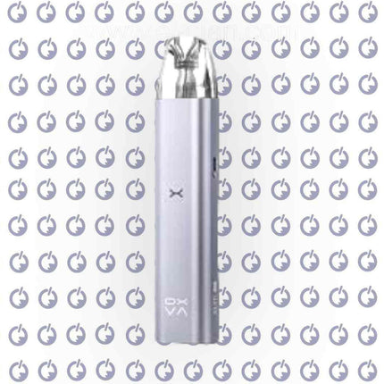 Purple and silver OXVA Xlim SE Pod, showcasing sleek design and compact form for vaping hardware.