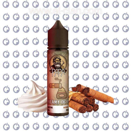 Papa Creamy Cigar سيجار كريمى - PaPa E-Juice -  الكلان فيب el-clan.