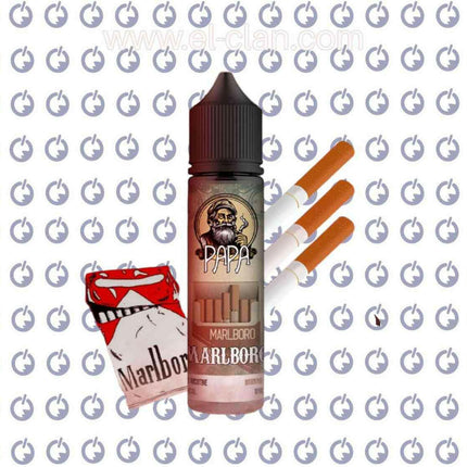 Papa Marlboro احمر - PaPa E-Juice -  الكلان فيب el-clan.