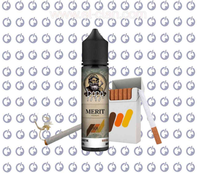 Papa Merito  اصفر - PaPa E-Juice -  الكلان فيب el-clan.