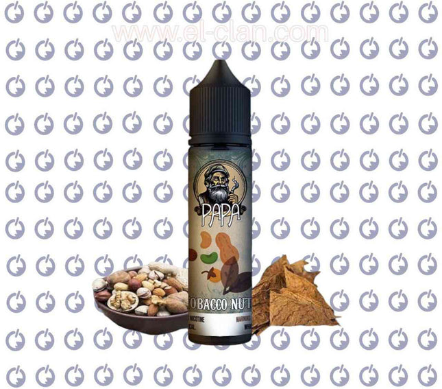 Papa Tobacco Nuts توباكو مكسرات - PaPa E-Juice -  الكلان فيب el-clan.