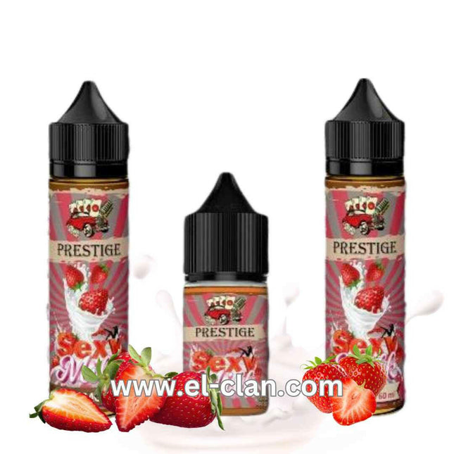 Prestige Sexy Milk فراوله كريمه - Prestige E-Juice -  الكلان فيب el-clan.