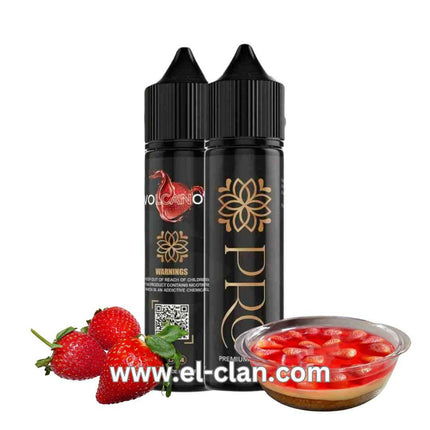 Pro Volcano فراولة كاستر فانليا - Pro E-Juice -  الكلان فيب el-clan.