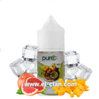 Pure Boat Evo مانجو جوافة باشون فروت - Pure E-Juice -  الكلان فيب el-clan.