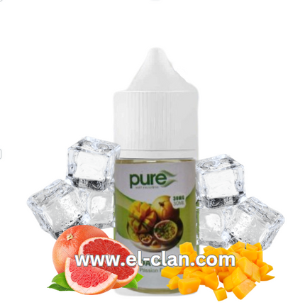 Pure Boat Evo مانجو جوافة باشون فروت - Pure E-Juice -  الكلان فيب el-clan.