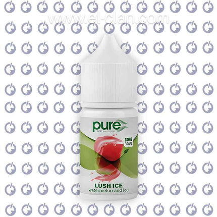 Pure Saltnic Lush Ice بطيخ ساقع - Pure E-Juice -  الكلان فيب el-clan.