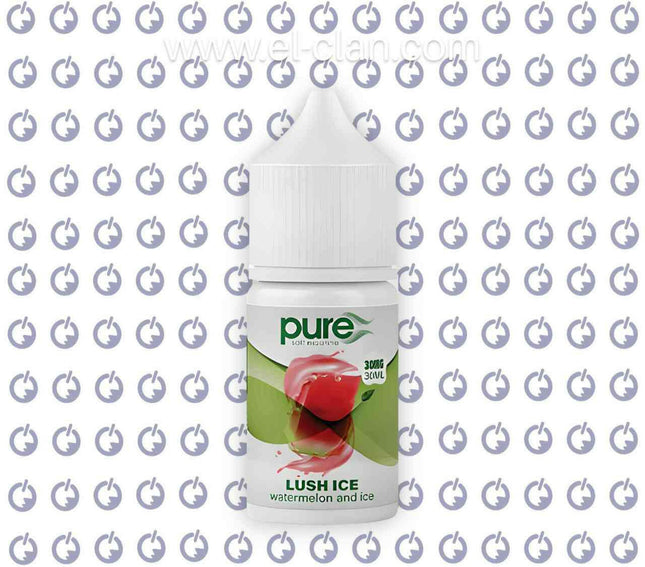 Pure Saltnic Lush Ice بطيخ ساقع - Pure E-Juice -  الكلان فيب el-clan.