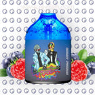 R&M Dazzle Berry Fusion disposable vape with cherry flavor, 9000 puffs, salt nic, in a sleek design.