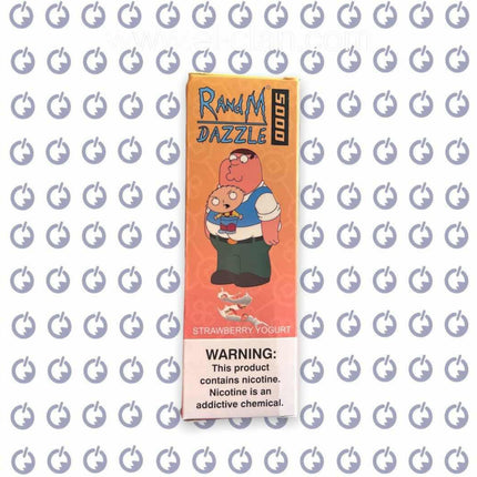 R and M Dazzle Strawberry Yogurt disposable زبادي فراوله - RandM Dazzle -  الكلان فيب el-clan.