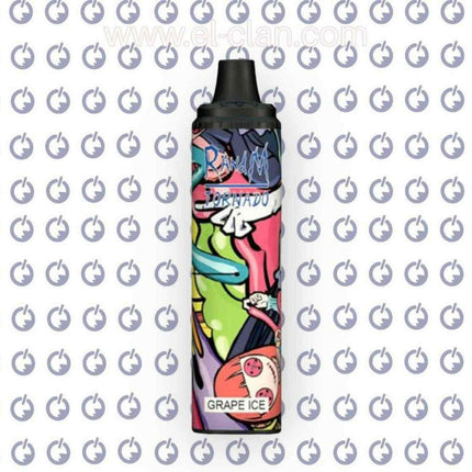 R and M Tornado 6000 Grape Ice  disposable عنب ساقع - RandM Dazzle -  الكلان فيب el-clan.