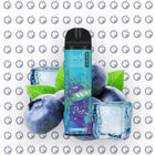 R and M Tornado 8000 Blueberry Ice disposable  توت ساقع - RandM Dazzle -  الكلان فيب el-clan.