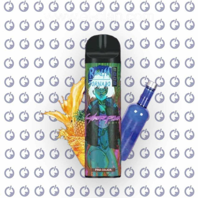 R and M Tornado 8000 Pina Colada disposable  اناناس جوزهند - RandM Dazzle -  الكلان فيب el-clan.
