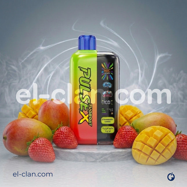 Tugboat Pulse X 50K Strawberry Mango Disposble فراوله مانجو