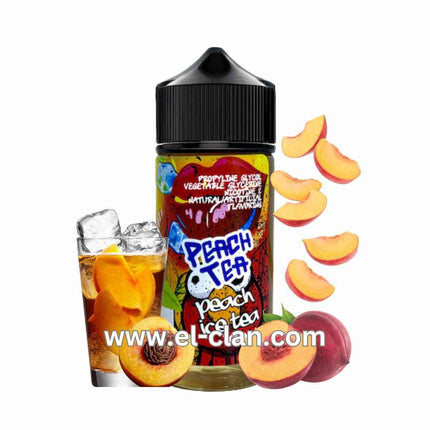 سائل فيب نيك رمب برائحة شاى الخوخ المثلج، عبوة 30 مل من ماركة Ramp E-Juice ليفيب نيك سولت