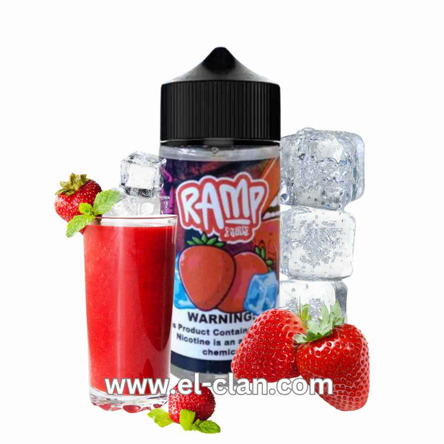 Ramp Straw Punch عصير فراوله ساقع - Ramp E-Juice -  الكلان فيب el-clan.