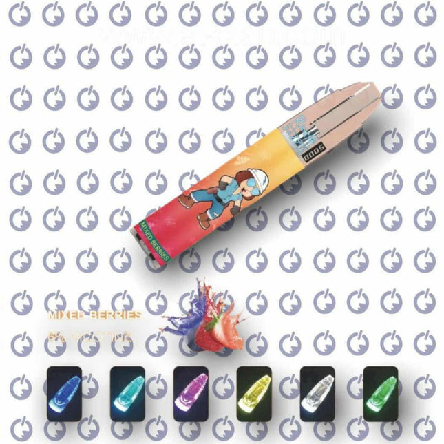 RandM Dazzle Mixed Berries disposable 🍓🫐 توت فراوله - RandM Dazzle -  الكلان فيب el-clan.