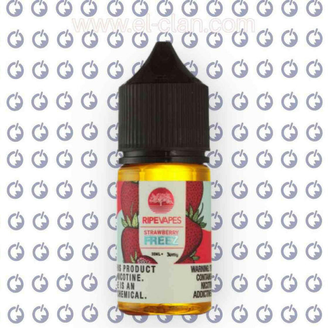 Ripe Vapes SaltNic Strawberry Freez فراولة  ساقع - RIPE VAPES -  الكلان فيب el-clan.