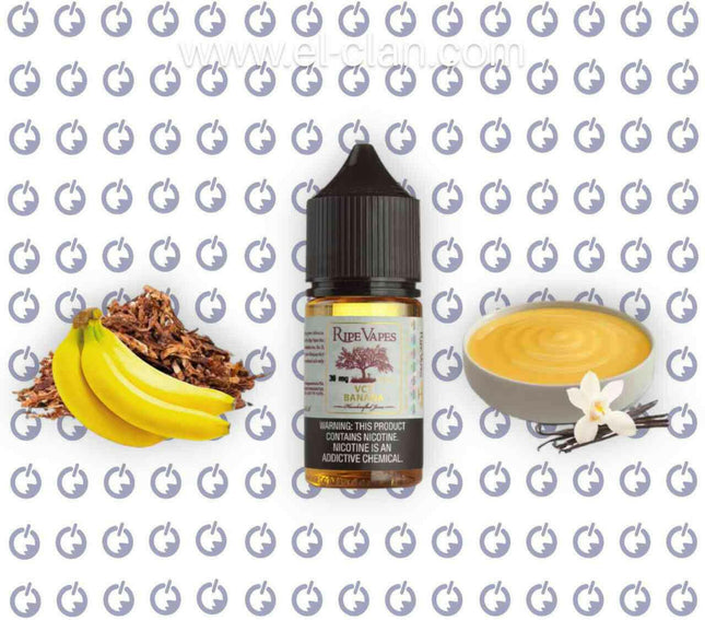 Ripe Vapes SaltNic VCT Banana توباكو موز - RIPE VAPES -  الكلان فيب el-clan.