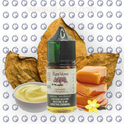 Ripe Vapes SaltNic VCT Caramel توباكو كراميل - RIPE VAPES -  الكلان فيب el-clan.