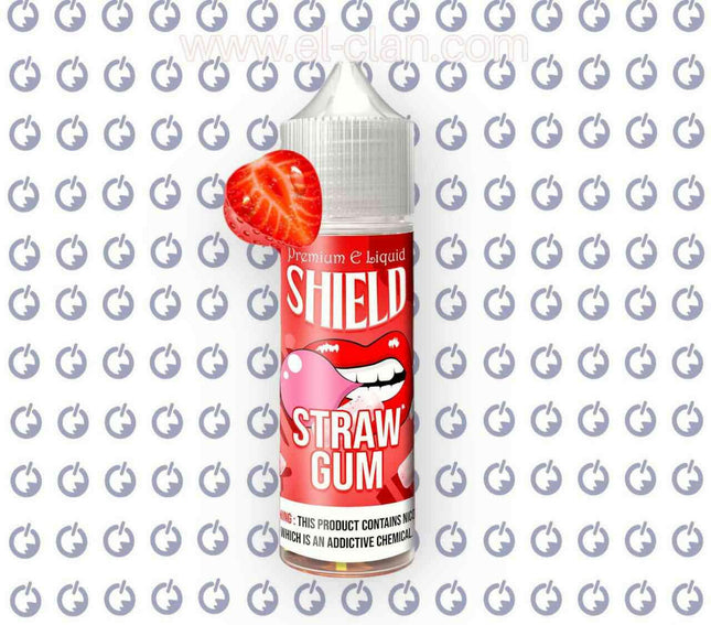 Shield Strawberry Gum لبان فراوله - Shield e-juice -  الكلان فيب el-clan.